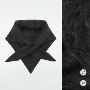 NWT COS PURE BRUSHED CASHMERE TRIANGLE SCARF